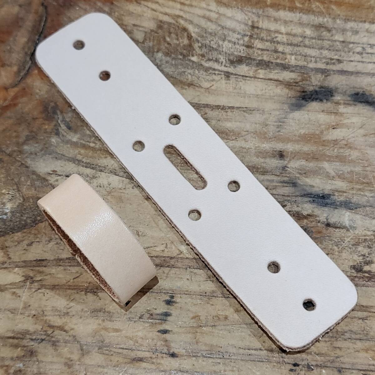 レザークラフト 革ベルト用 幅:34mm 長さ:15cm 厚み:2mm程度拍卖