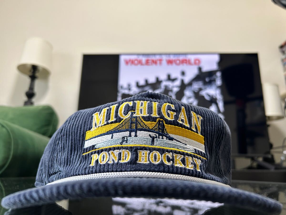 USA Celly Hockey Co コーデュロイ キャップ ネイビー拍卖