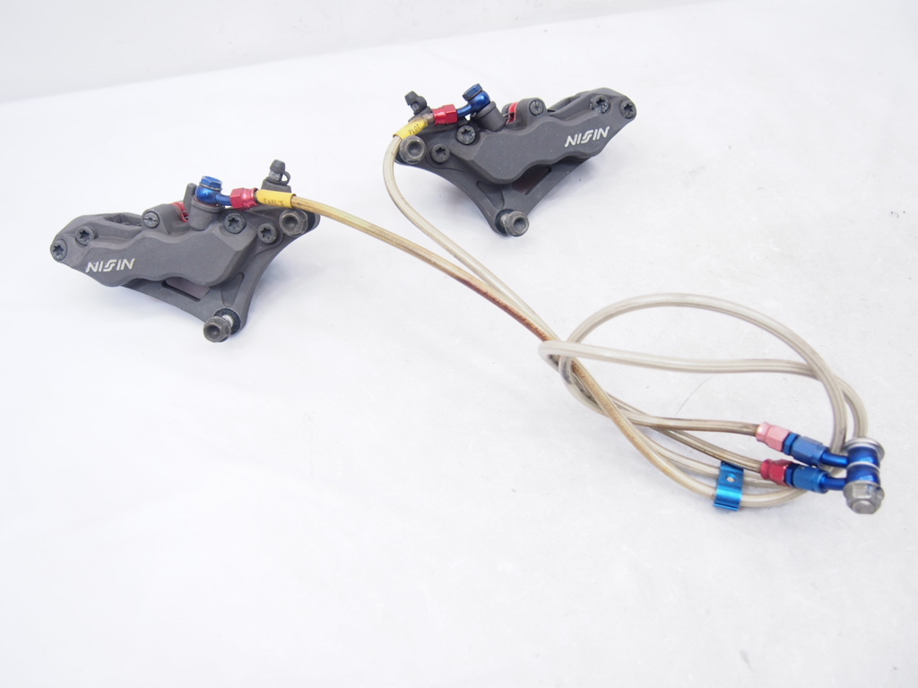 NISSIN.6POTキャリパー左右90mmピッチCB1300SF.ZRX1200R.GPZ900Rバンディット1200拍卖