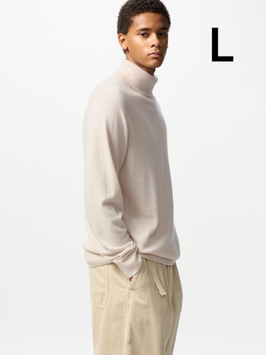 カシミヤタートルネックセーター 新品拍卖