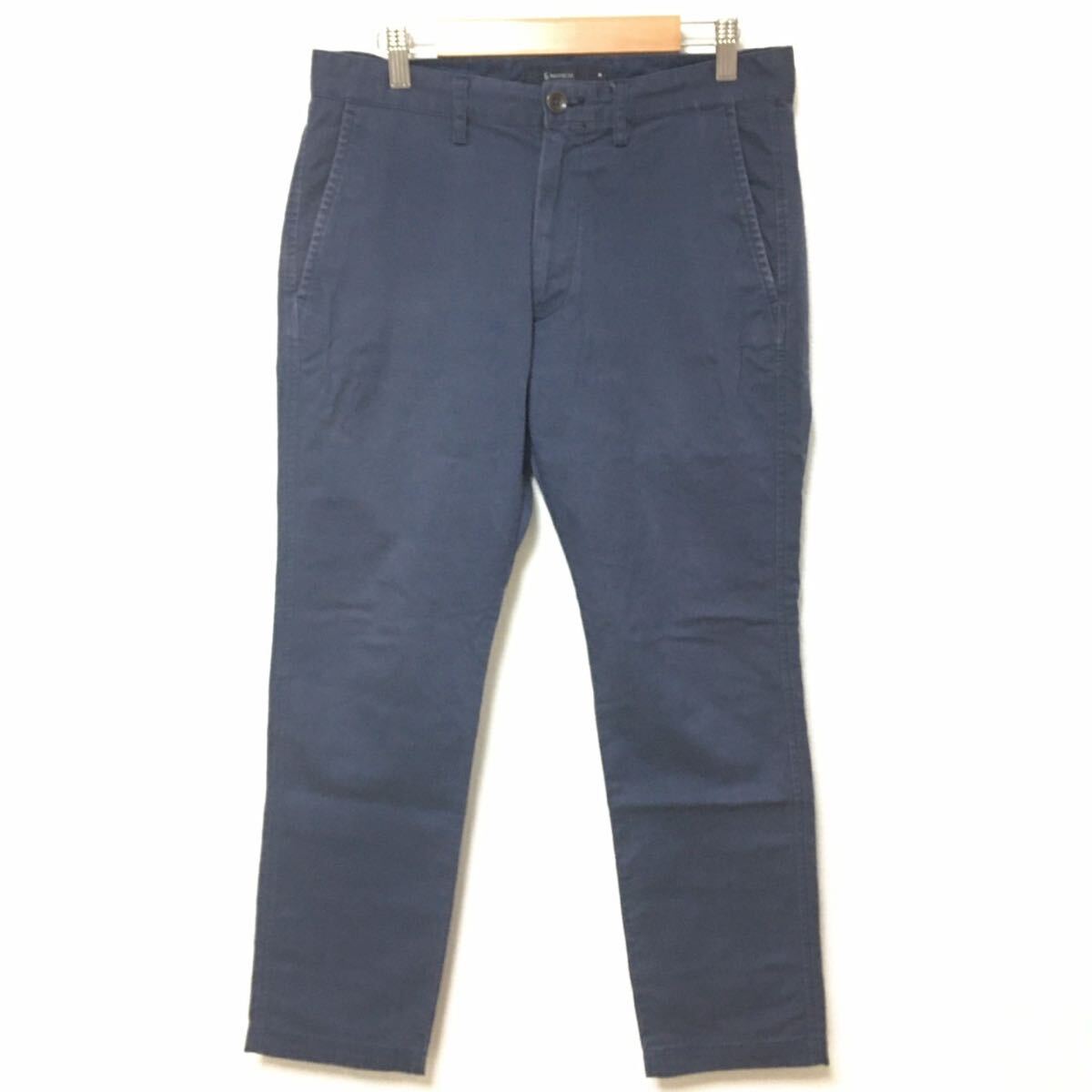 お出かけに◎【RAGEBLUE】レイジブルー パンツ チノパン グレー アメカジ カジュアル 日常 おしゃれ シンプル メンズ サイズM/Y24261fF拍卖