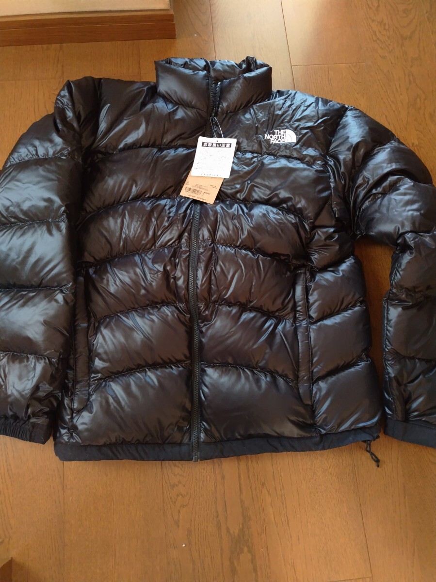 国内正規 美品 ノースフェイス ダウンジャケット ND92451 アコンカグアジャケット Lサイズ 黒 ゆうパック1380円拍卖