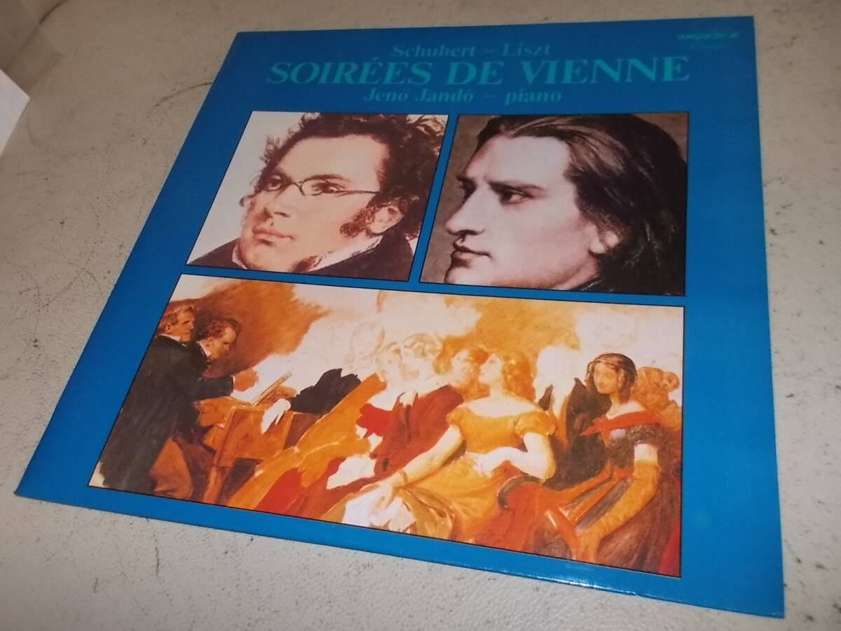 ハンガリー原盤!JENO JANDO【シューベルト作曲リスト編曲「ウィーンの夜会」】 拍卖