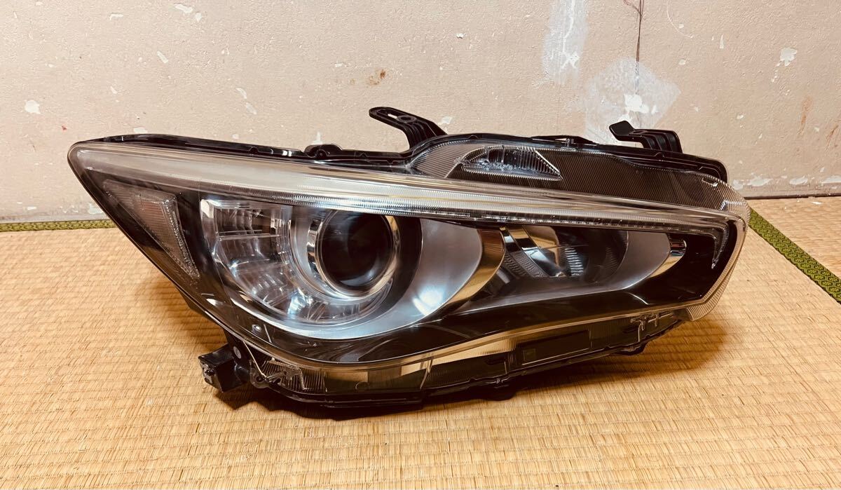スカイライン SKYLINE 前期 純正 右ヘッドライト LED 26025-4GA1A KOITO 100-23617 T125拍卖