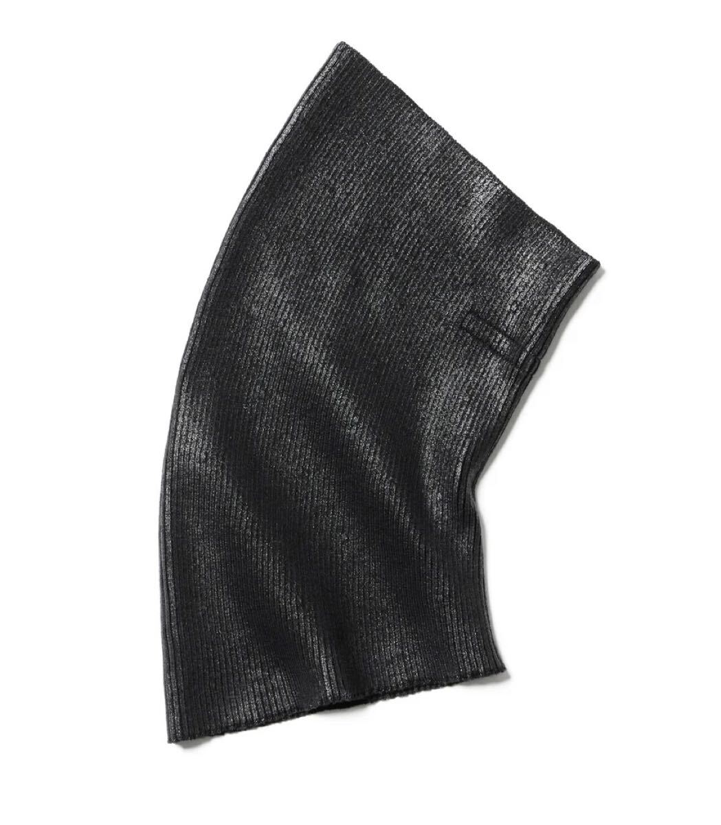 JULIUS ビーニー コーティングリブニット ニット帽拍卖