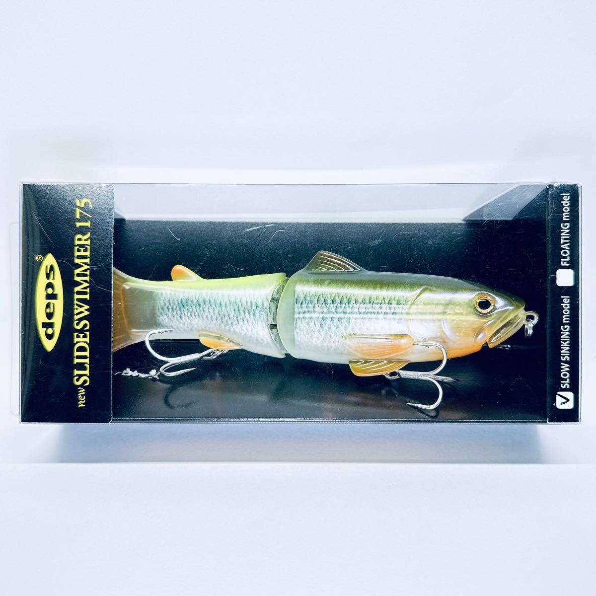 デプス ニュースライドスイマー175SS リアルケタバス 検索) 琵琶湖 deps new SLIDESWIMMER 175 SLOW SINKING拍卖