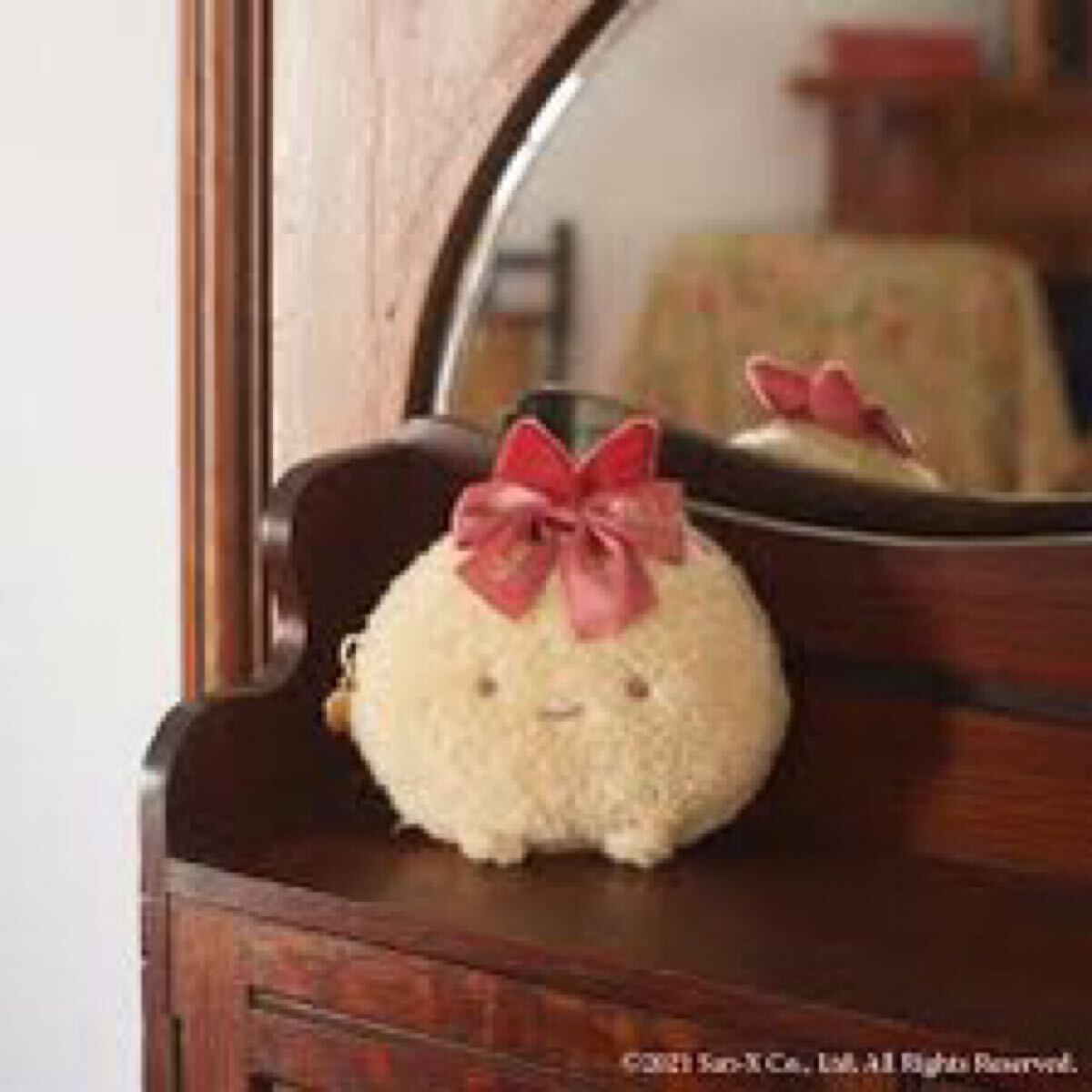 すみっコぐらし×メゾンドフルール コラボ えびふらいのしっぽ コインケース ぬいぐるみ ポーチ★Maison de FLEUR てのりぬいぐるみ拍卖