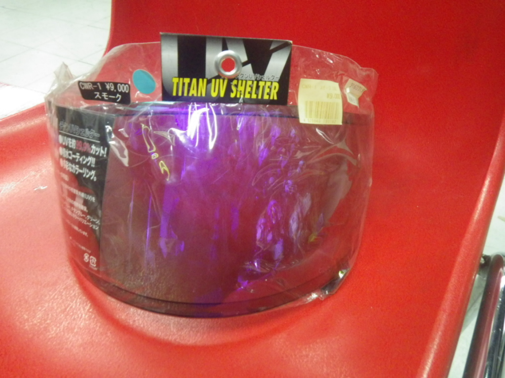 A373 SHOEI CWR-1ピンロック スモークブラックのミラーシールドシールド新品拍卖