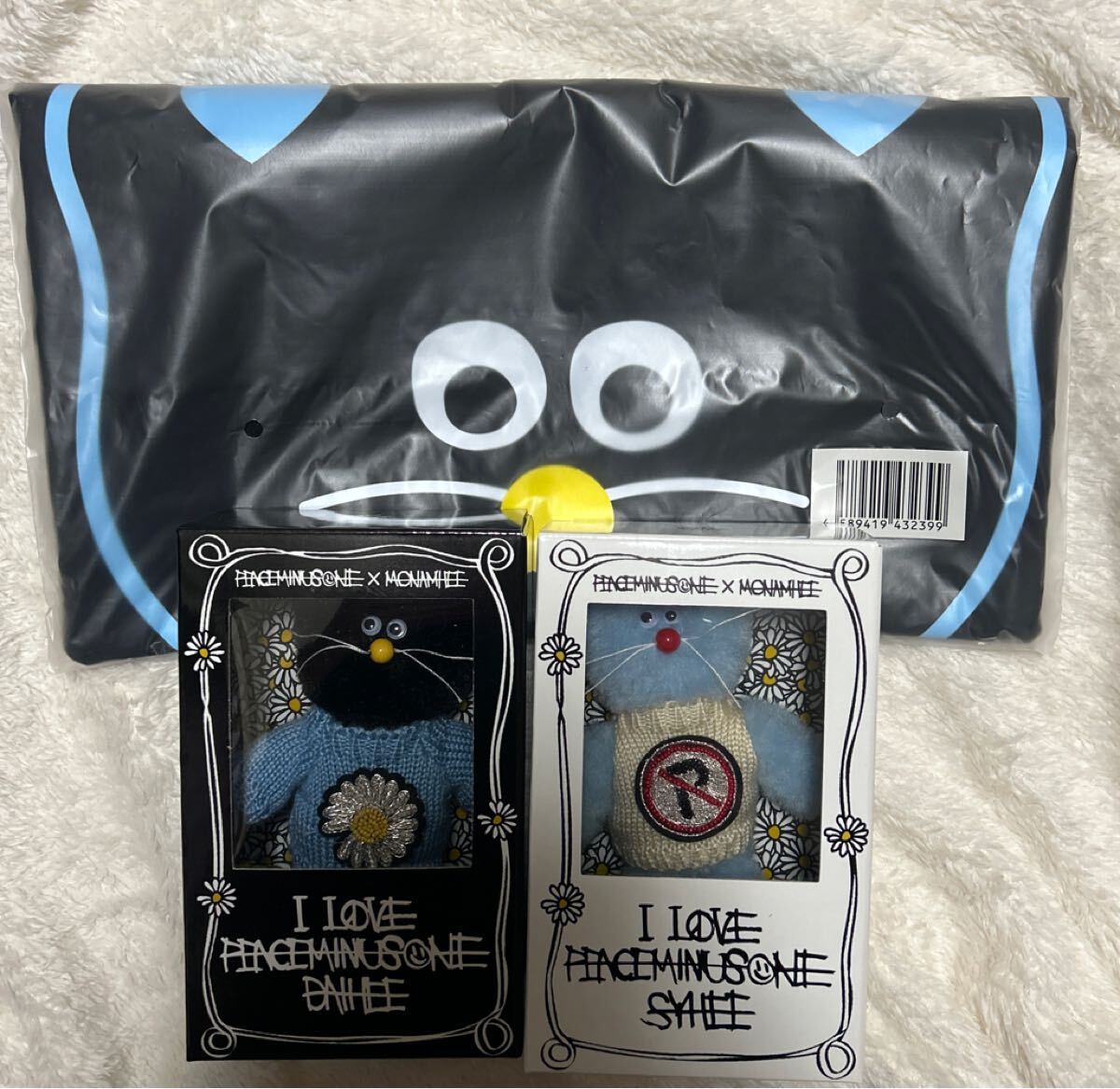 PEACEMINUSONE X MONAMHEEいぐるみキーリング 非売品トートバッグ ★即決のみ★拍卖