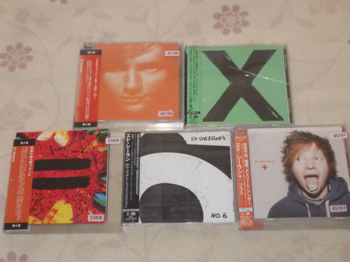 CD★エド・シーラン★+★X★=★No.6 コラボレーションズ★5枚★ベスト★ライブ拍卖