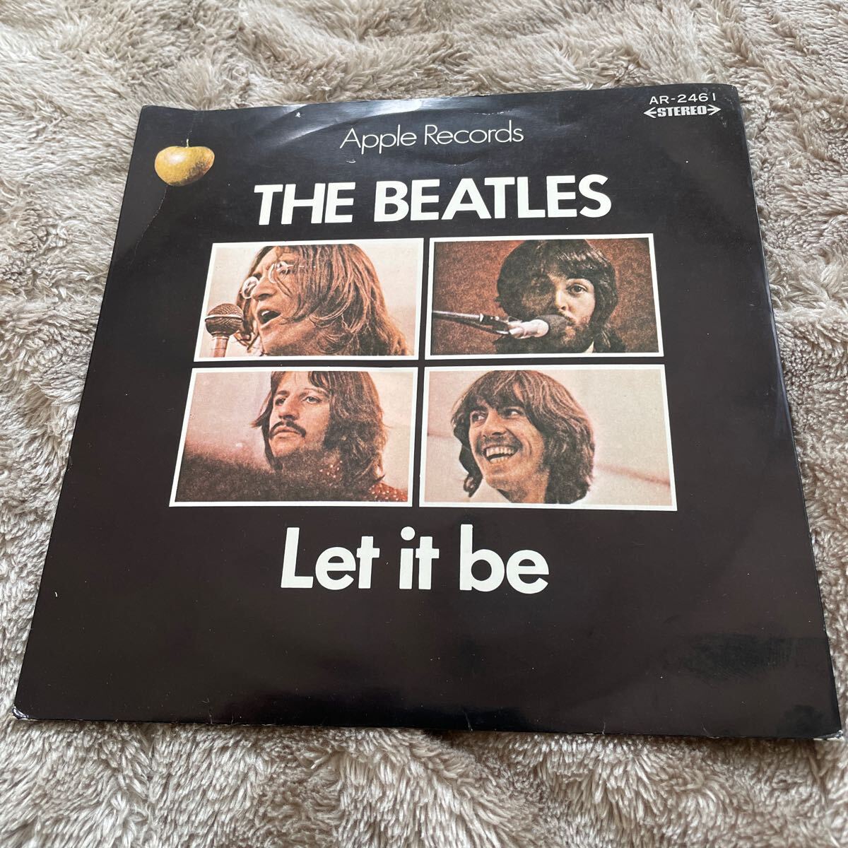 アナログ盤 EP盤 BEATLES/ LET IT BE AR2461 ビートルズ/ レット イット ビー APPLE レコード拍卖