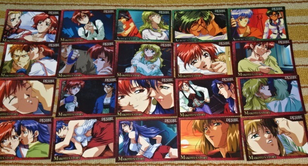 ■セガサターン『DESIRE デザイア(IMADIO)』トレーディング(ノーマル)カード60枚(ダブリ有り・コンプリートされてません)1997年発売初版拍卖