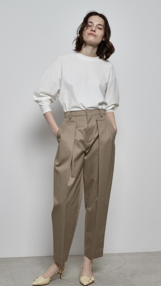 値下げ★美品★STUNNING LURE スタニングルアー フォルムロングTシャツ ホワイト 白 S拍卖