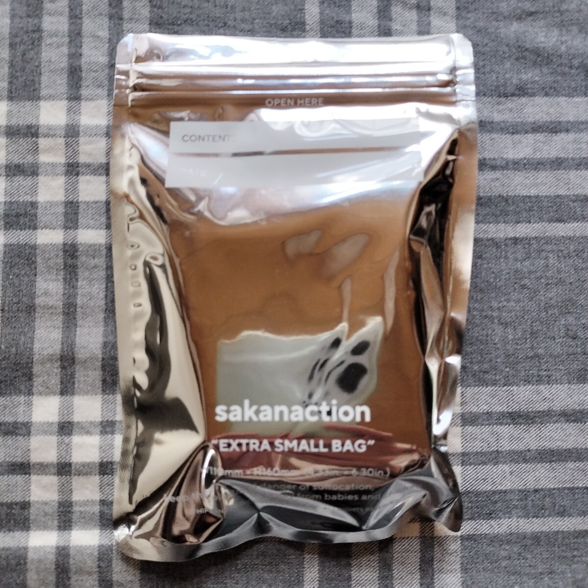 サカナクション SAKANACTION プラスチックバッグ ジップロック 110ミリ160ミリ拍卖