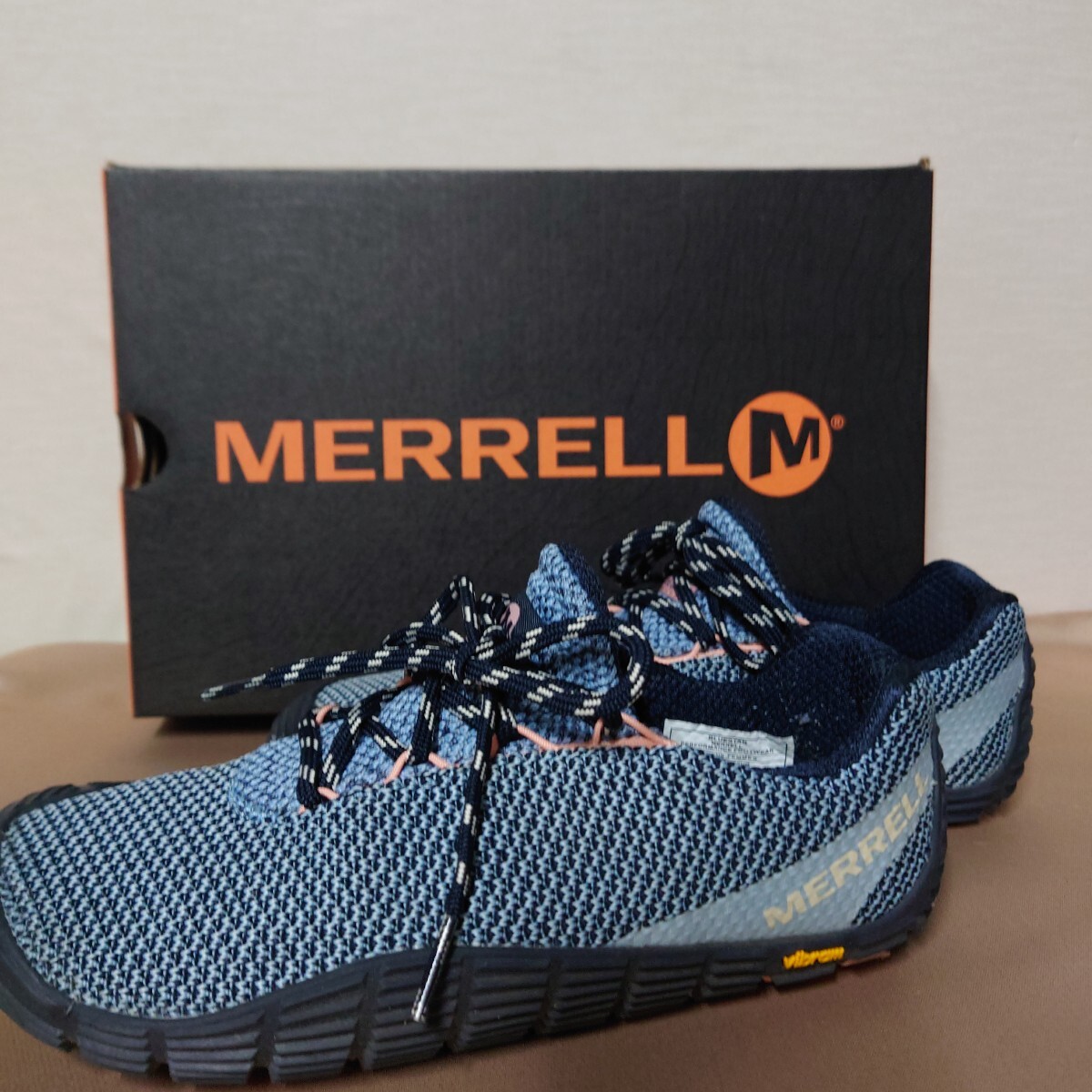 MERRELLメレル MOVE GLOVE J066352 レディース シューズ BLEU 22.5拍卖