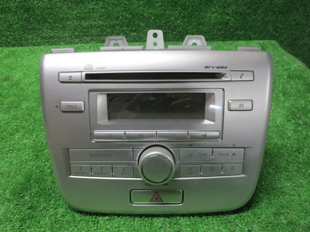 【A65786】◇ワゴンR MH23S 純正 CDデッキ PS-3075J-C 39101-70K02 NO.0387566拍卖