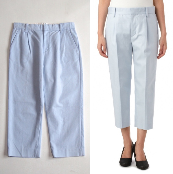 DRESSTERIOR ドレステリア ダブルクロスカラーパンツ拍卖