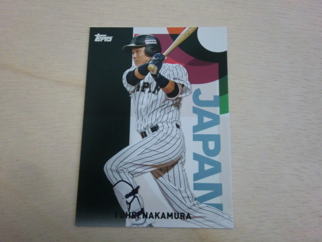 TOPPS 2023 中村悠平 WBC JAPANESE NATIONAL TEAM 侍ジャパン 日本代表拍卖