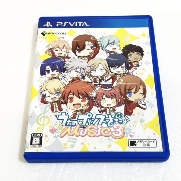 PSVITA うたの☆プリンスさまっ♪ MUSIC3【箱・説明書有り】清掃済 6本まで1個口で同梱可 PSVita ヴィータ拍卖