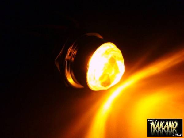 トラック用 LED パイロットランプ オレンジ/橙 24V ナンバー枠 看板灯 アンドン 室内灯等に 夜間照明拍卖