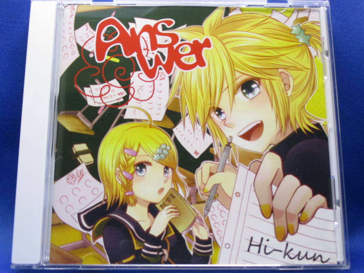 K3■中古 Answer Hi-Kun 鏡音リン・鏡音レン VOCALOID ボーカロイド拍卖