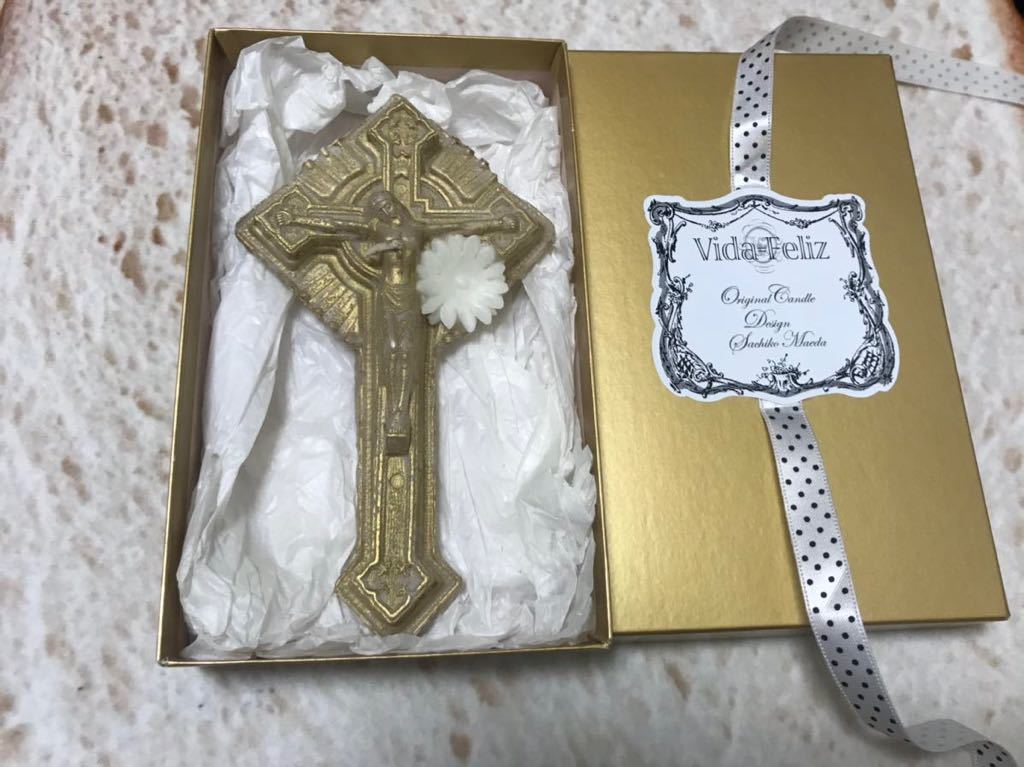 Vida=Feliz キャンドル 十字架 ロザリオ h.p.deco h.p.france拍卖