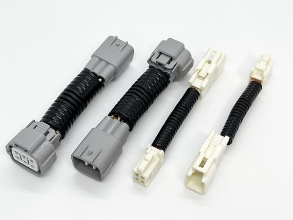 YO-569 【② 90系 ノア テールランプ 全灯化 ハーネス】 新型 テールランプ 4灯化 四灯化 全灯火 カプラーオン ケーブル 配線拍卖