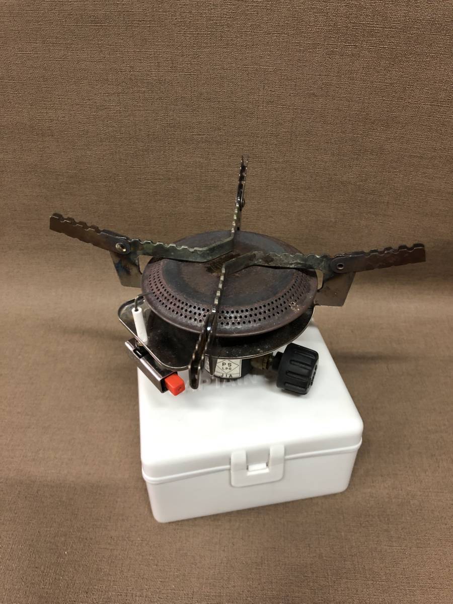 中古☆小型ガスバーナーコンロ☆CAPTAIN STAG/キャプテンスタッグ☆M-7900☆燃焼動作確認済み拍卖