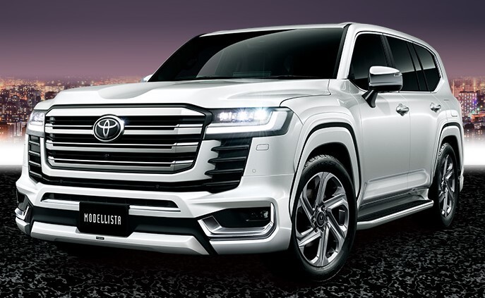 モデリスタ ランドクルーザー300系 エアロパーツセットB プレシャスホワイトパール (090) 塗装済品 拍卖