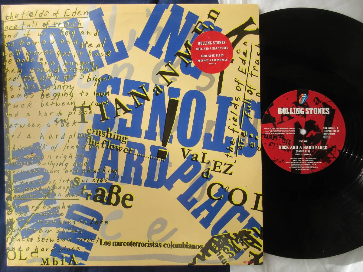 2501/12inch/Rolling Stones/ローリング・ストーンズ/Rock And A Hard Place/ロック・アンド・ア・ハードプレイス/UKオリジナル盤拍卖