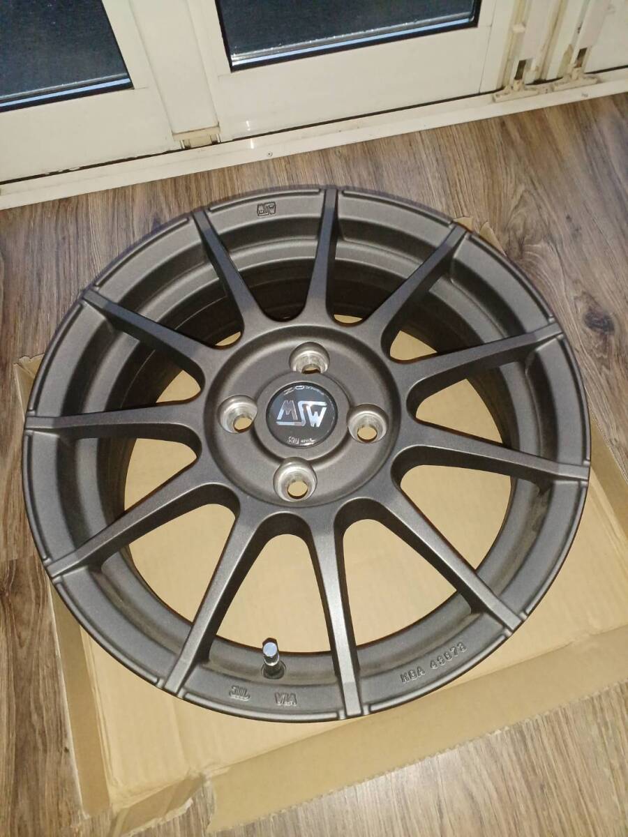 ●新品● OZホイール「MSW85」15×6.0 +45 4/100 15インチ4枚(1台分)セット拍卖