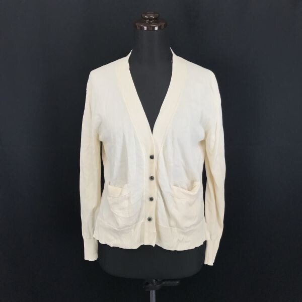 THE SHINZONE/シンゾーン★長袖/カーディガン【レディースF/オフホワイト】◆BG447拍卖