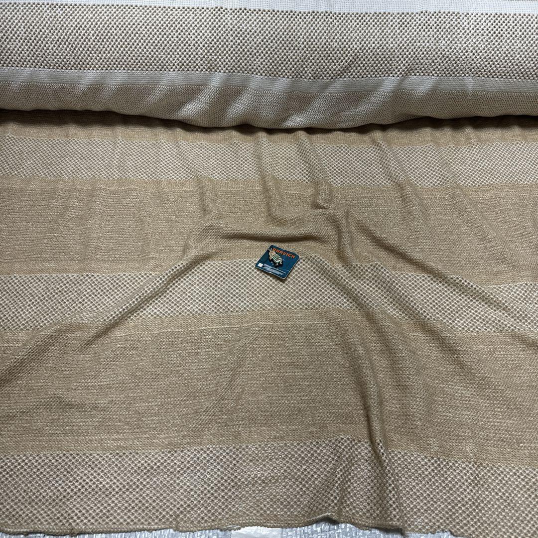 布地生地3m no2683ウール混メッシュニットキャメルベージュ拍卖