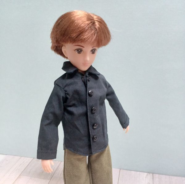 リカちゃん はるとくん ハルトくん 服 ハンドメイド シャツ 黒拍卖