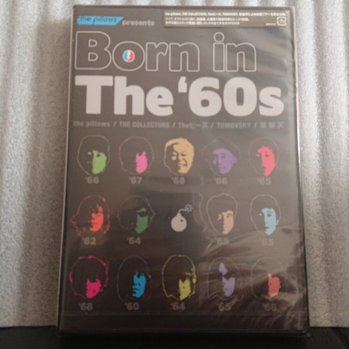 未使用 Born in The '60s the pillows DVD THE COLLECTORS ピーズ トモフスキー 怒髪天 ザ・ピロウズ コレクターズ 山中 増子 TOMOV拍卖