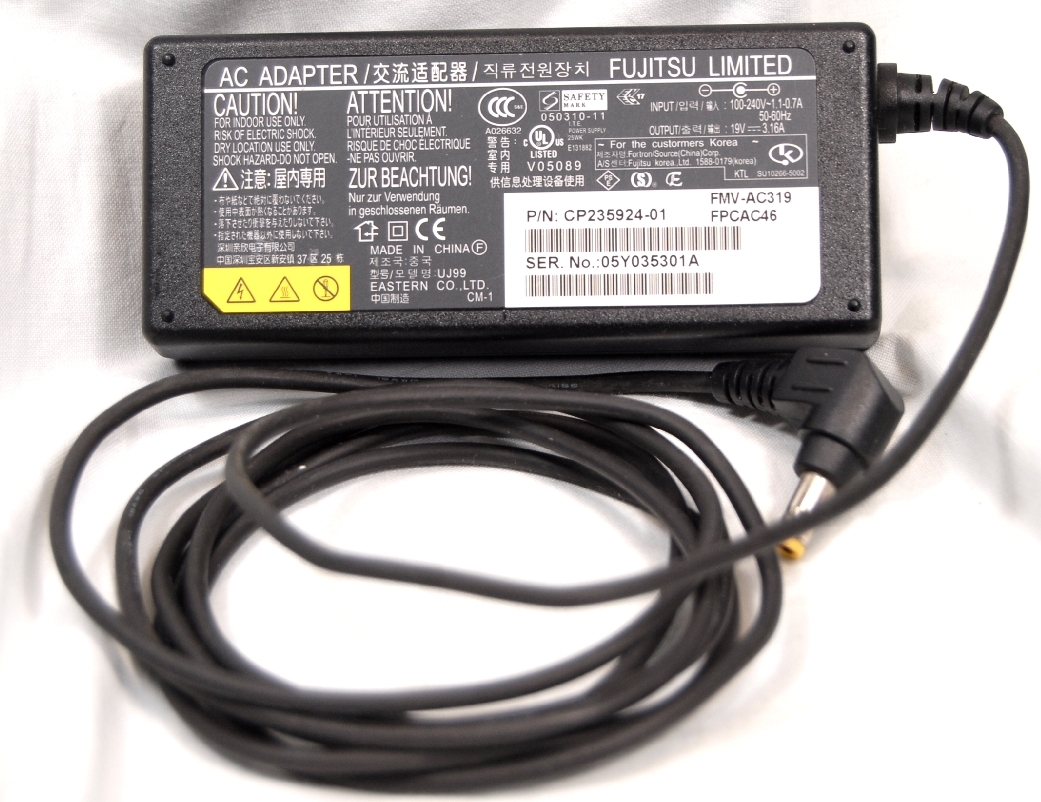 ■動作保障♪富士通FMV-AC319 19V 3.16A ◆60Wまで対応■拍卖