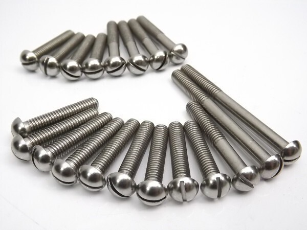 数量限定セール! 送料無料 SR400 レトロタイプ エンジンカバー用 マイナスボルト ステンレス製 「左右SET」 YY067拍卖