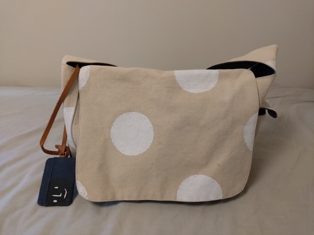 菊池亜希子コラボ 大人の水玉みちくさBAG チャオパニック ショルダーバッグ 希少 使用感あり拍卖