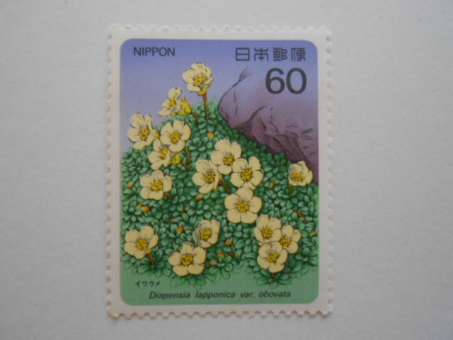高山植物7集 イワウメ 未使用60円切手 (6113)拍卖