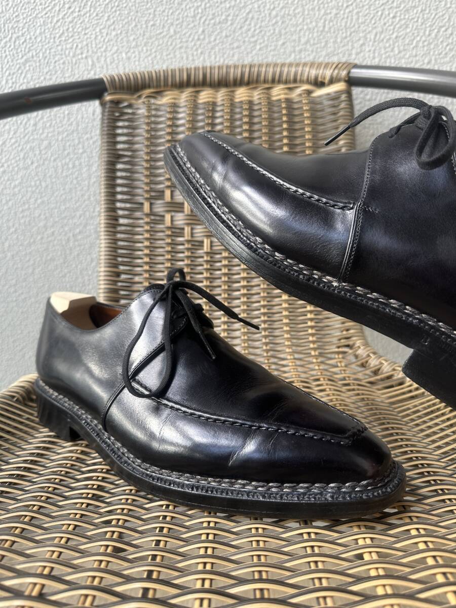 特注170万 BERLUTI ClubCollection Shoes ベルルッティ ダービーシューズ ノルベジェーゼ製法 クラブコレクション 8 名作 ビスポークのみ拍卖