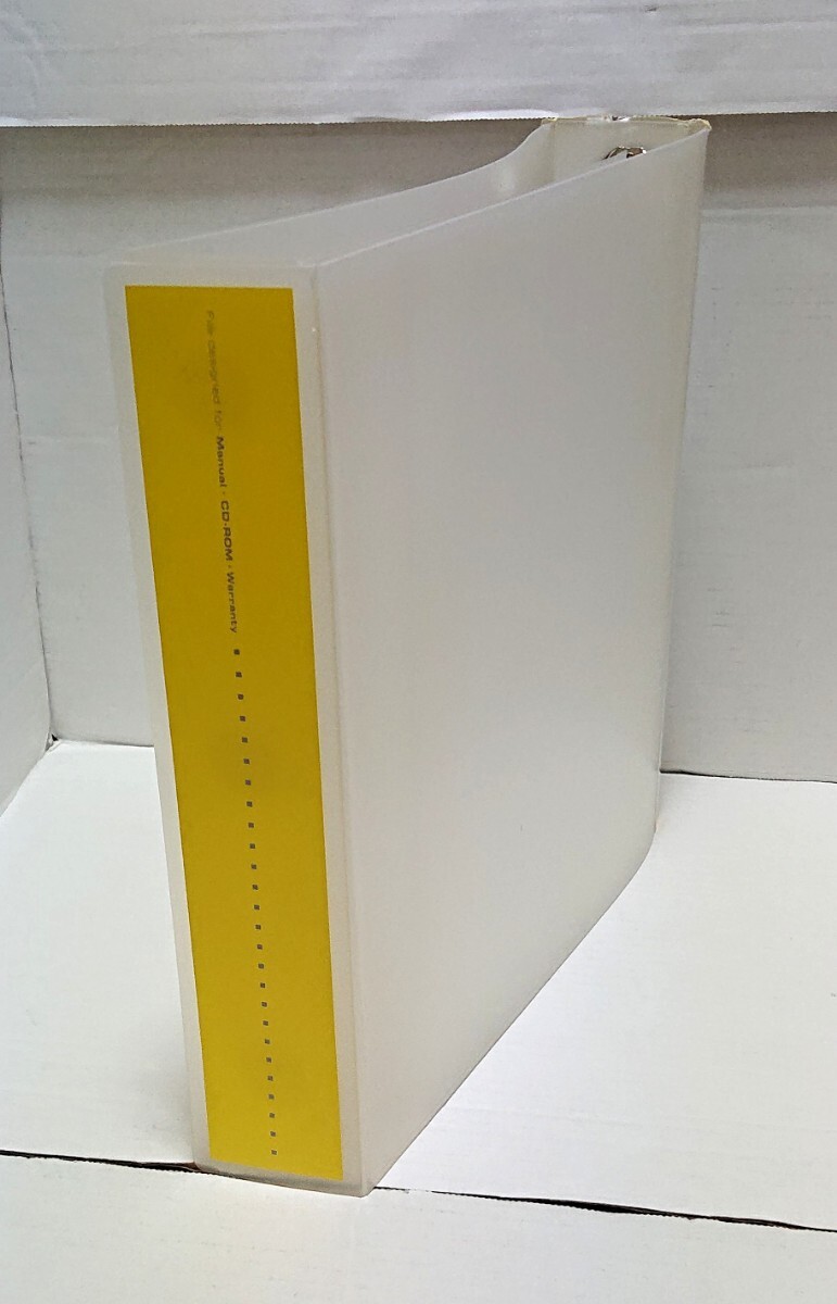 ELECOM エレコム リングファイル マニュアル・CD-ROM・Warranty(保証書) 収納ファイル拍卖