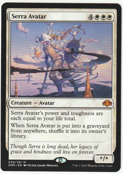 DMR セラのアバター/Serra Avatar 英語1枚 50拍卖