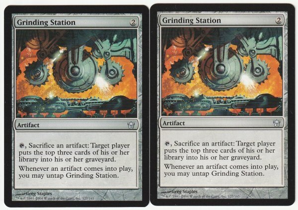 5DN 研磨基地/Grinding Station 英語2枚セット拍卖