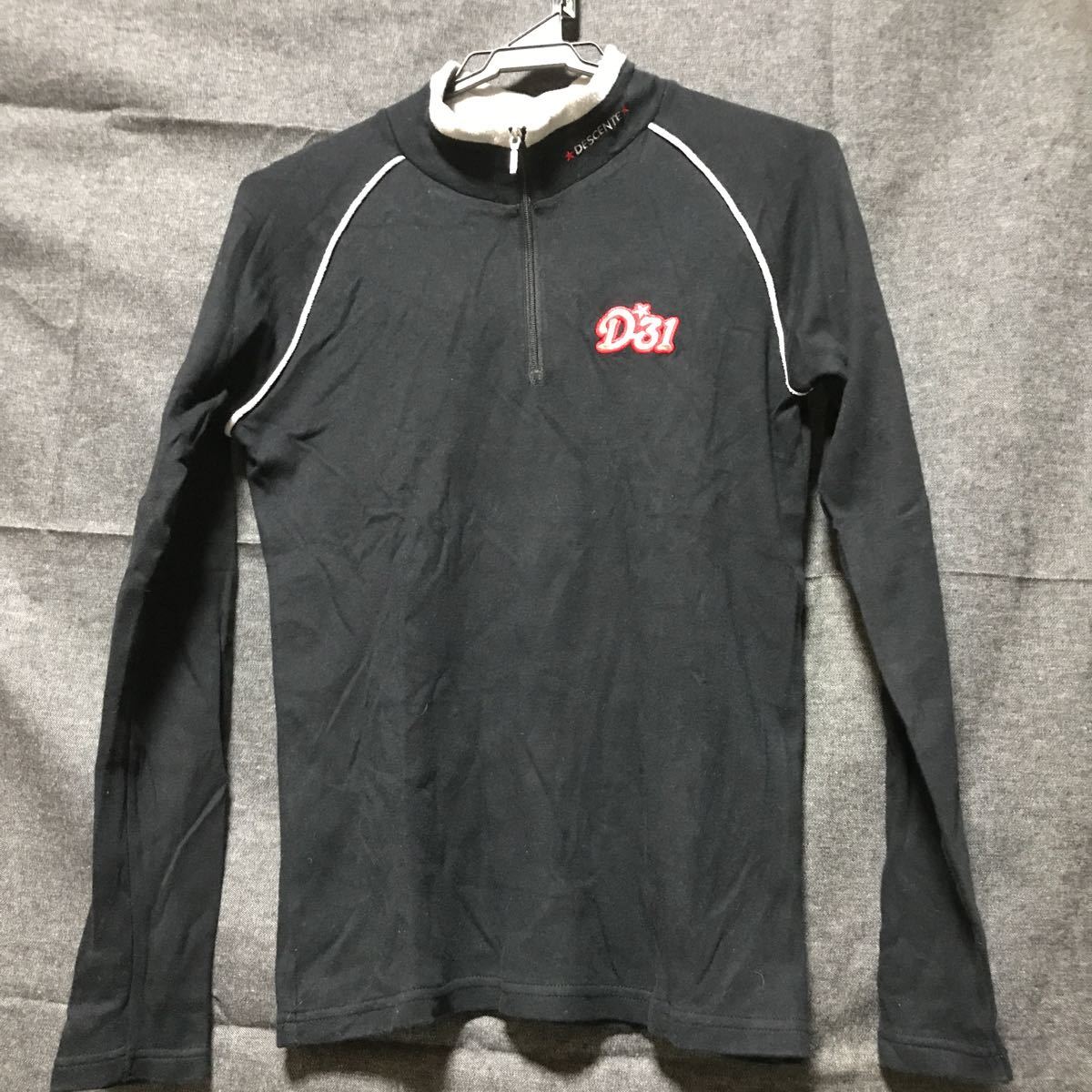 美品激安 DESCENTE デサント ハーフジップ 160 け拍卖