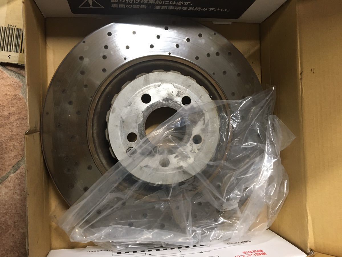 ベンツ S63 S65 CL63 CL65 純正ブレーキローター フロント左右セット W221 W216 ディクセル品番1127911拍卖