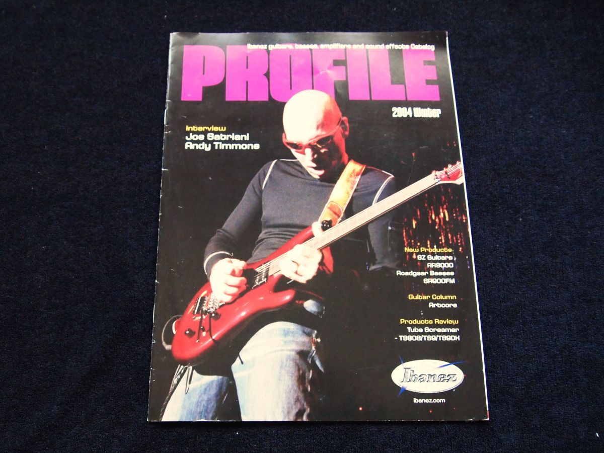 アイバニーズ 『プロフィール・ジョー・サトリアーニ』・2004年・良品・送料込み!拍卖