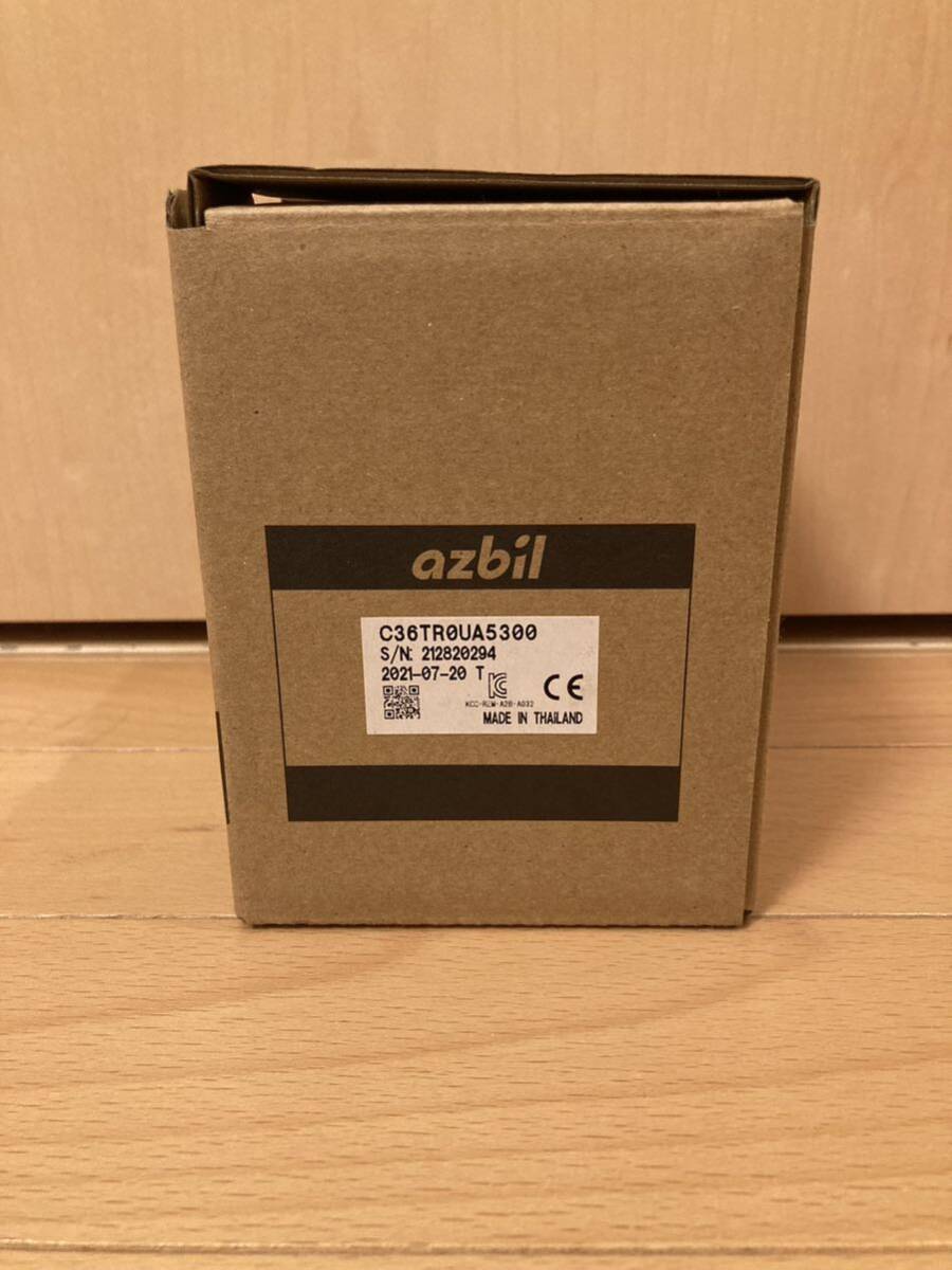 azbil デジタル指示調節計 C36TR0UA5300 新品未使用拍卖