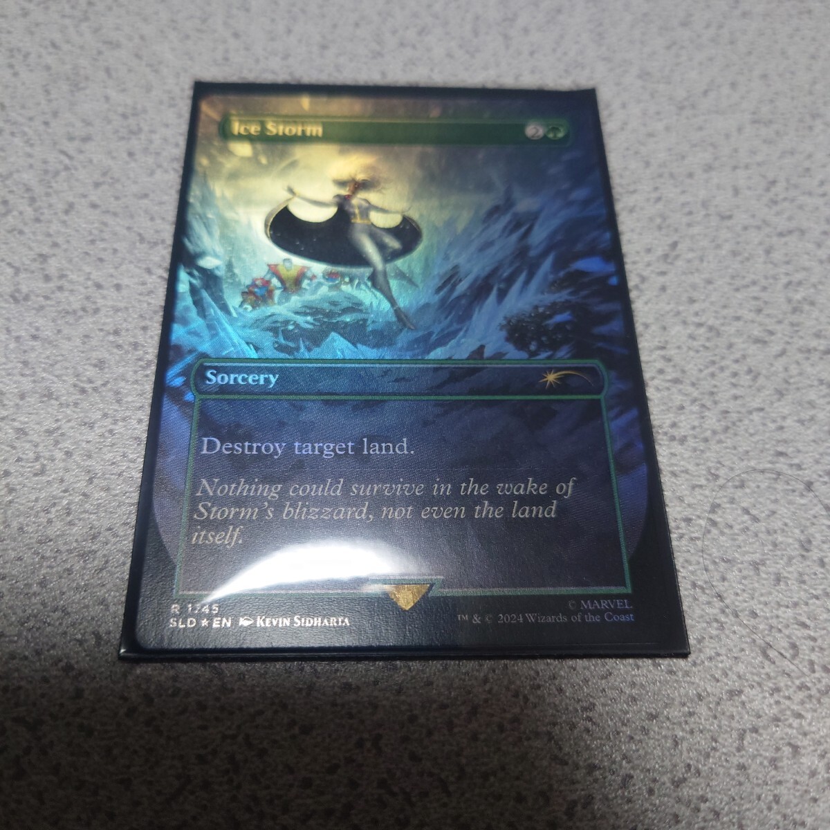 MTG SLD Ice Storm 英語foil 一枚 Secret lair MARVEL 即決拍卖