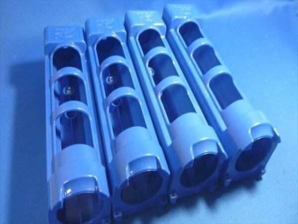 4個セット青・ロッドホルダー ネジ付き 竿建て、ハードバッカン、バケツ・船・車内等でおつかいください。艤装・室内等で拍卖