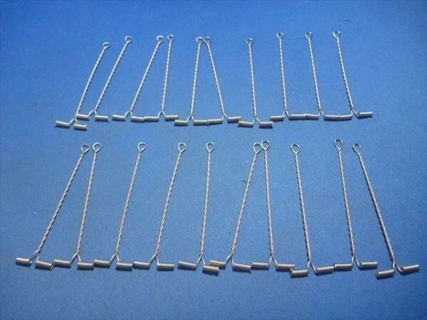 20個 5cm トンボピン ソイ、グチ、枝ハリス、多段カレイ仕掛けの自作に最適、トンボ胴突き仕掛け、アイナメ、枝ハリス、T字型1,拍卖